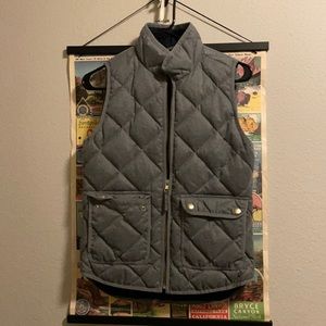 J. Crew XXS quilted vest